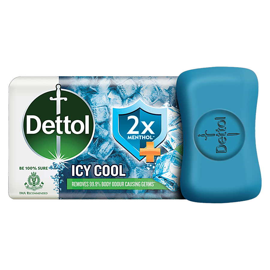 Buy Dettol Bathing Bar Soap Germ Protection Cool 125 Gm Online At Best Price of Rs 61.3