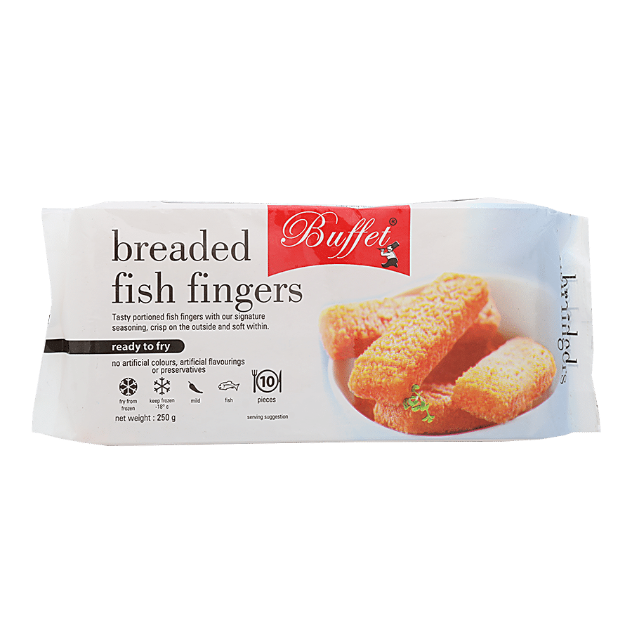 Buffet Fish Fingers - Breaded, 250 g