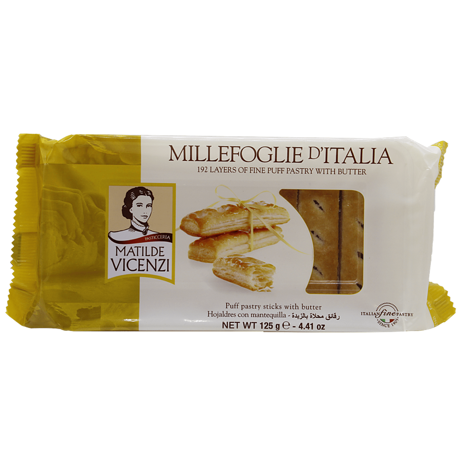 Buy Matilde Vicenzi Puff Pastry Sticks With Butter Online At Best Price Bigbasket Best Brands Of Frozen Puff Pastry 2022 Review