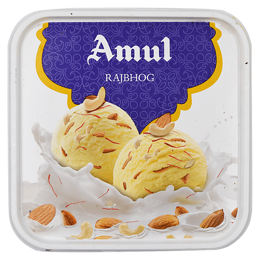 Buy Amul Real Ice Cream - Rajbhog 1 lt Tub Online at Best Price. of Rs 300  - bigbasket