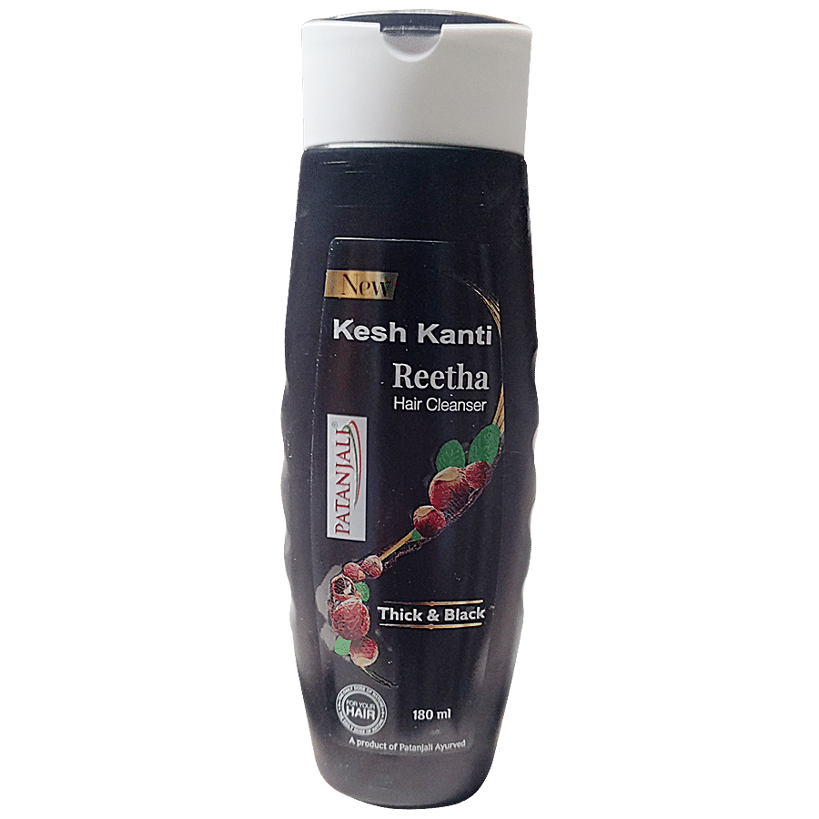 Buy Patanjali Kesh Kanti Reetha Hair Cleanser 200 Ml Online At Best Price  of Rs 120 - bigbasket