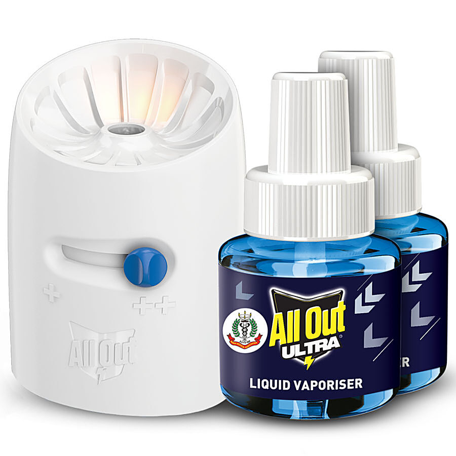 Buy All Out Ultra Liquid Vaporizer Mosquito Repellent Starter Pack - Kills  Dengue, Malaria, & Chikungunya Mosquitoes Online at Best Price of Rs 225 -  bigbasket