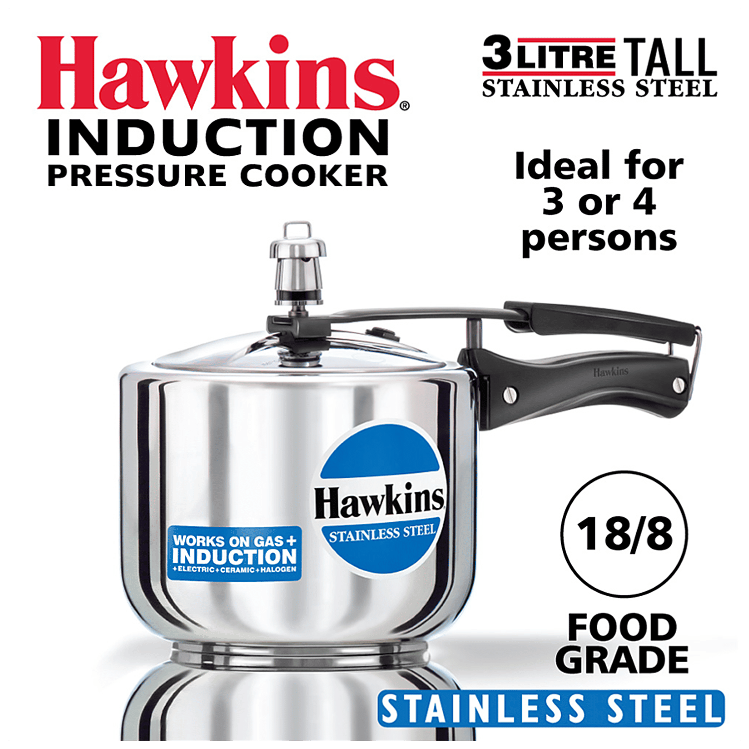 hawkins 3l stainless steel