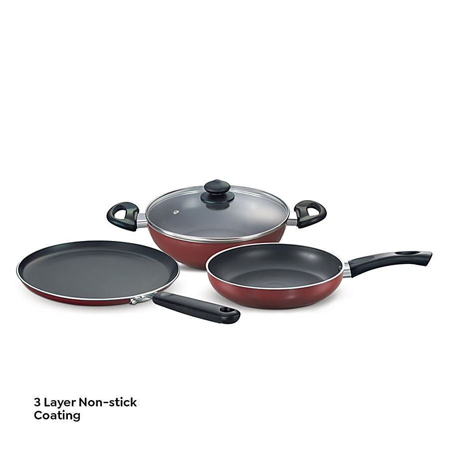 Buy Prestige Omega Deluxe Build Your Kitchen Set 3 Pcs Online at the Best  Price of Rs 1999 - bigbasket