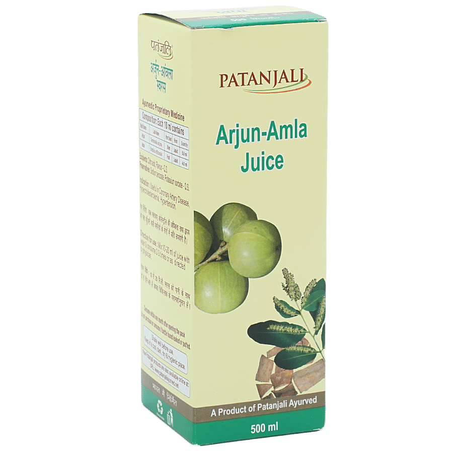Buy Patanjali Juice - Arjun-Amla 500 ml Bottle Online at Best Price. of Rs  80 - bigbasket