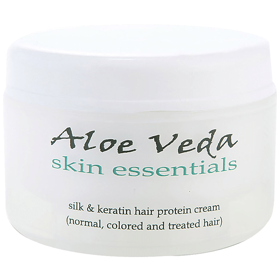 Buy Aloe Veda Hair Protein Cream Silk Keratin 100 Gm Online At Best Price  of Rs 350 - bigbasket
