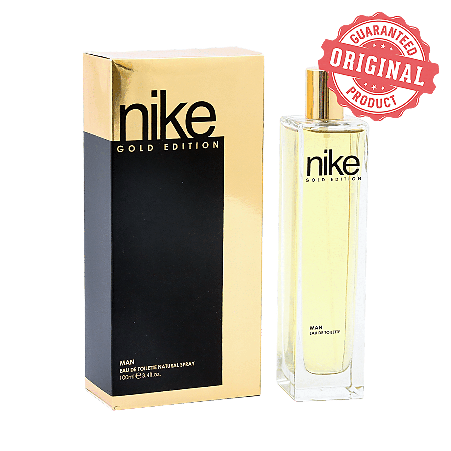 Colector Pakistán Vista Buy Nike Perfume - Gold Edition Edt (For Men) 100 ml Carton Online at Best  Price. of Rs 1016.10 - bigbasket