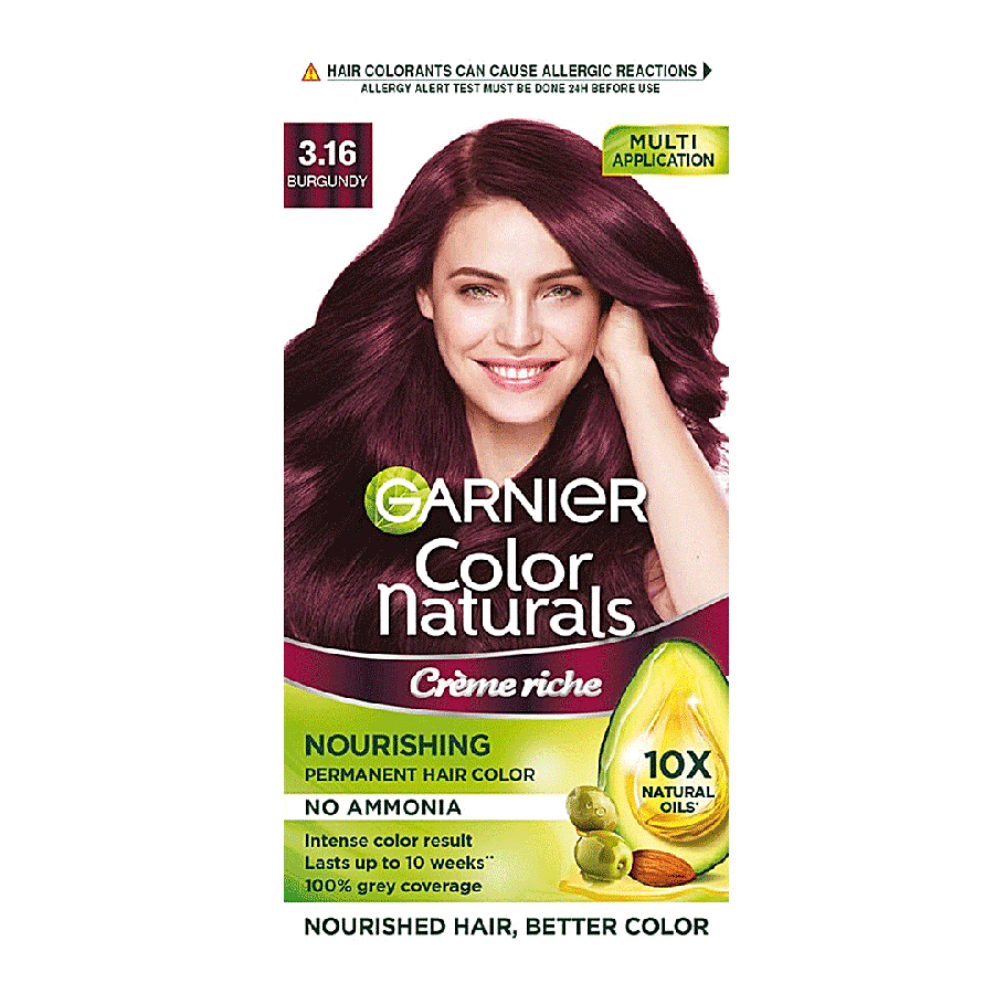 Buy Garnier Black Naturals Shade 316 Natural Burgundy 1 Pc Online at the  Best Price of Rs 200 - bigbasket
