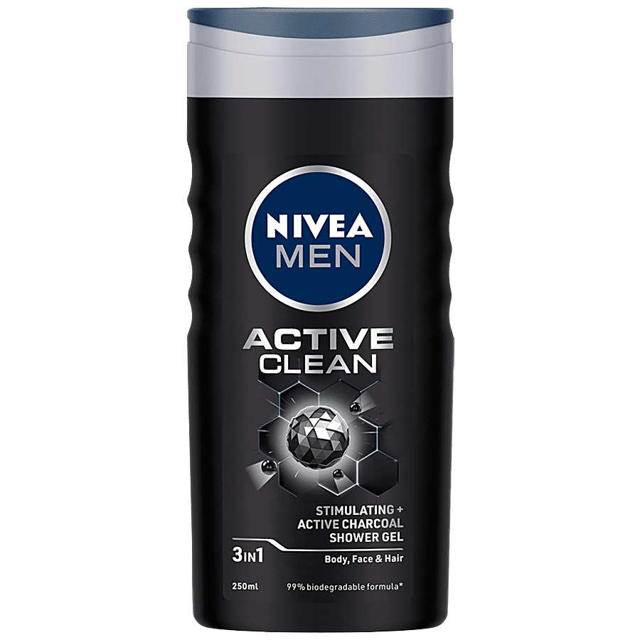Buy Nivea Shower Gel Active For Men 250 Ml Bottle Online At Best Price of  Rs 174 - bigbasket