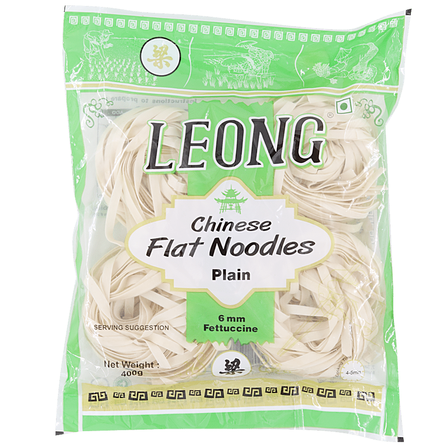 Buy Leong Noodles Plain Chinese Flat 400 Gm Online at the Best Price of Rs  90 - bigbasket