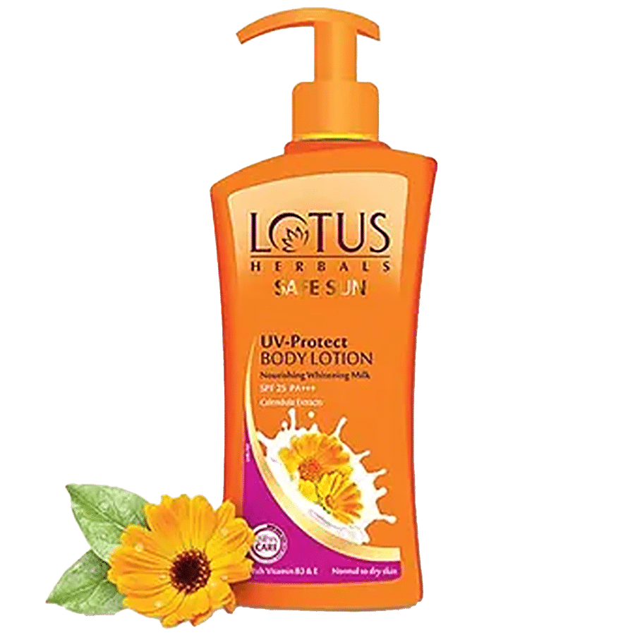 Rusland Fokken Mand Buy Lotus Herbals Body Lotion Sunscreen Uv Protect 250 Ml Online at the  Best Price of Rs 204 - bigbasket