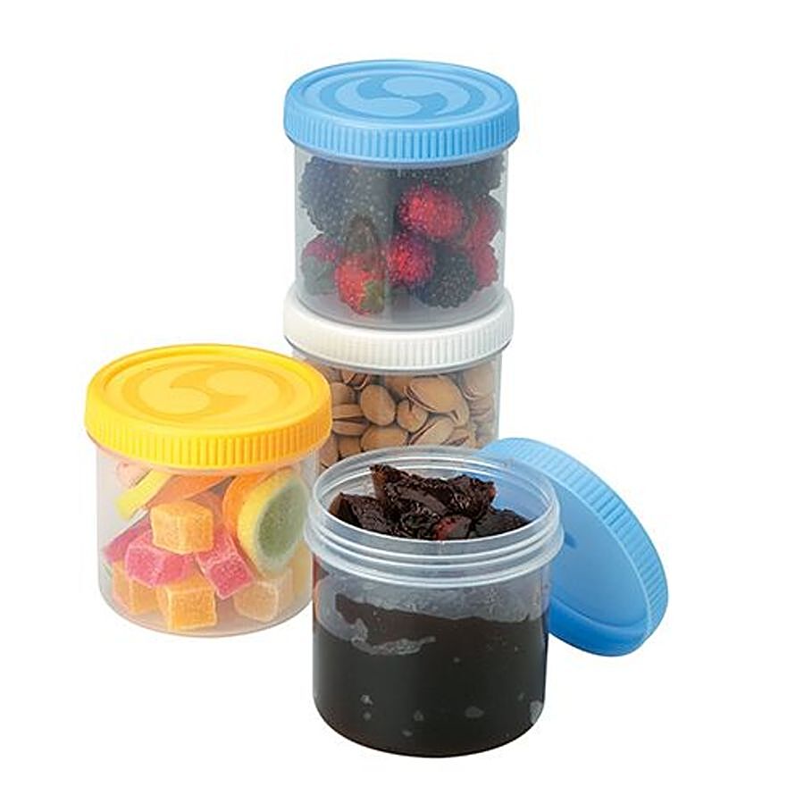 Buy Polyset Magic Seal Storage Containers - Plastic, Square, Royal Blue,  High Quality, Sturdy Online at Best Price of Rs 275 - bigbasket