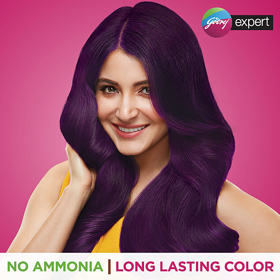 Buy Godrej Expert Rich Creme Hair Colour Burgundy 416 Multi Application  Pack 62 Gm 50 Ml Online At Best Price of Rs 99 - bigbasket