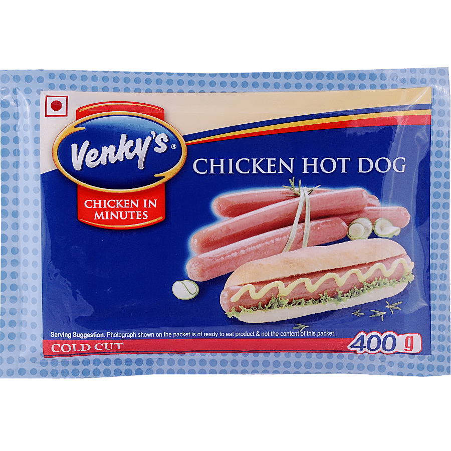 Kiezelsteen Oneerlijk Refrein Buy Venkys Chicken Hot Dog 400 Gm Online at the Best Price of Rs 240 -  bigbasket