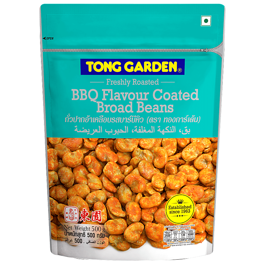 Tong Garden Broad Beans - BBQ, 500 g Pouch 