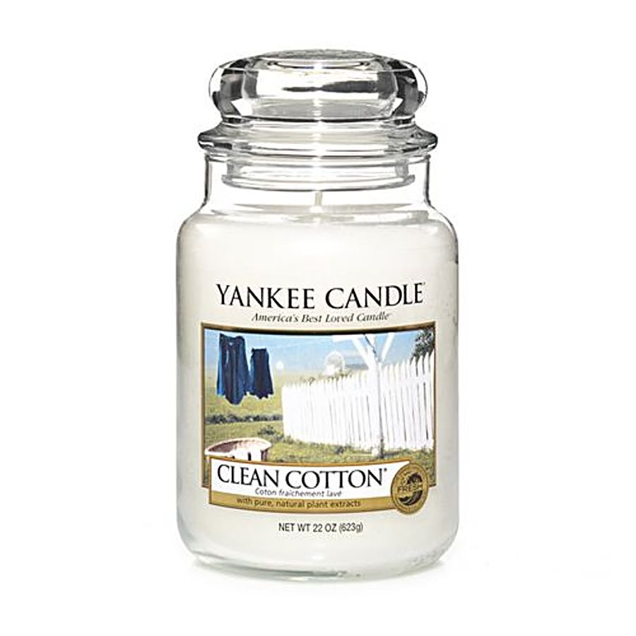 Clean Cotton by Yankee Candle 22 oz