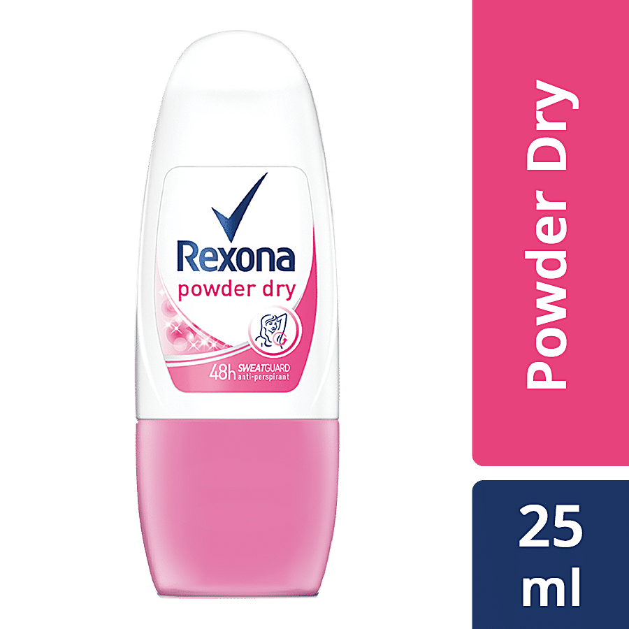 Buy Rexona Underarm Odour Protection Roll On Powder Dry 25 Ml Online At  Best Price of Rs 79 - bigbasket