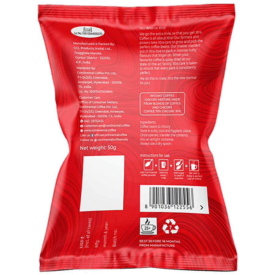 Continental Speciale 100% Pure Coffee, 50 g Pouch