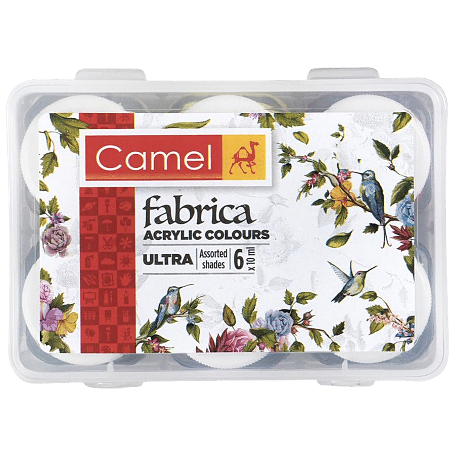 Buy Camel Fabrica Acrylic Colours Individual bottle of White in 15