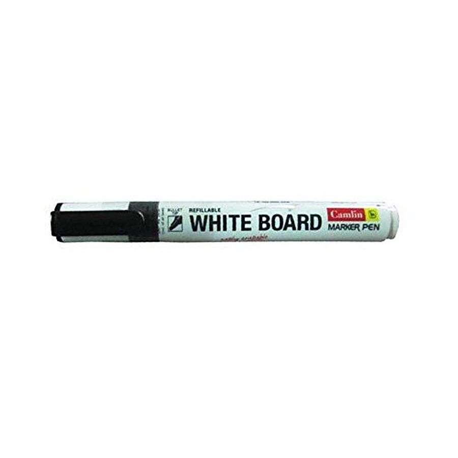 Camlin White Board Marker set of 4 Black blue Red green pack  of 6 - White Board Marker