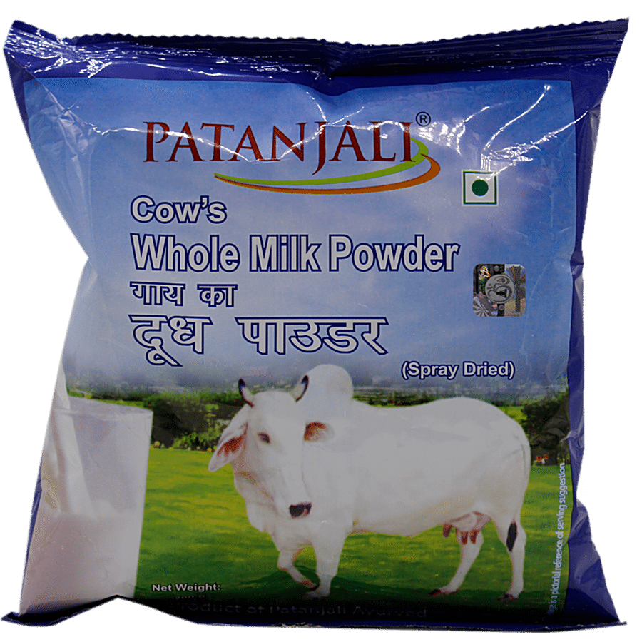 Buy Patanjali Cow Milk Powder 200 Gm Online At Best Price of Rs 100 -  bigbasket