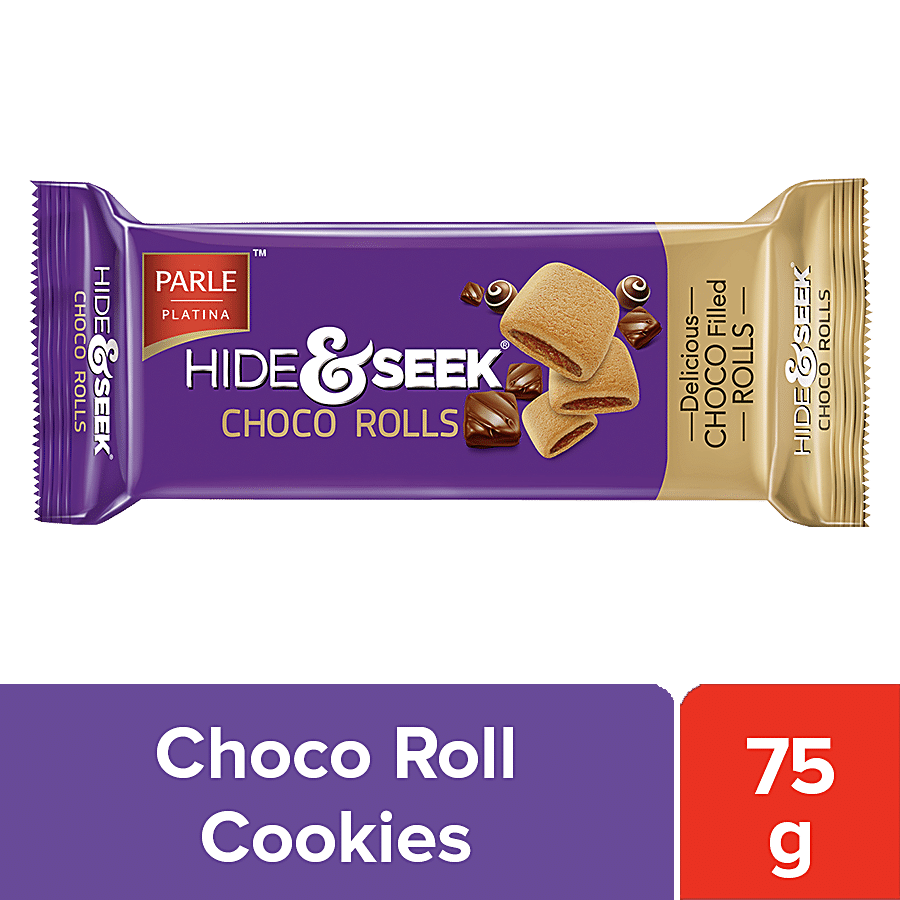 Buy Parle Biscuits Hide Seek Choco Rolls 75 Gm Online At Best Price Bigbasket