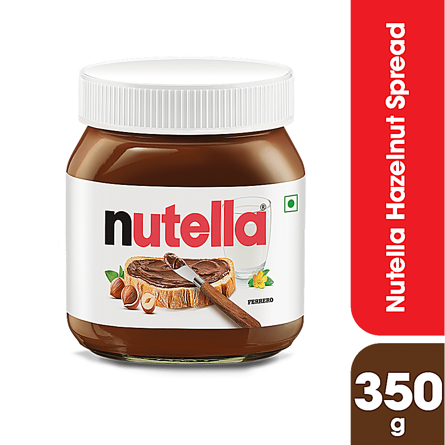 Buy Nutella Ferrero Hazelnut Spread with Cocoa 350 Gm Jar Online At Best  Price of Rs 309.96 - bigbasket