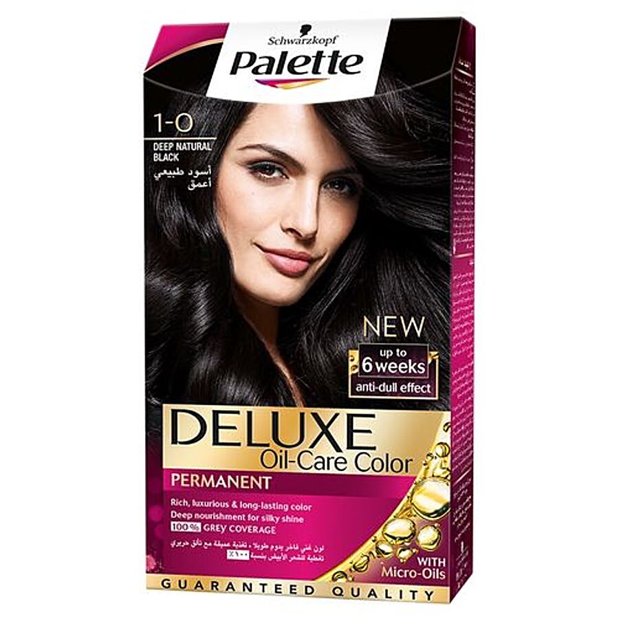Buy Schwarzkopf Palette Deluxe Oil-Care Color Permanent Online at Best  Price of Rs 650 - bigbasket