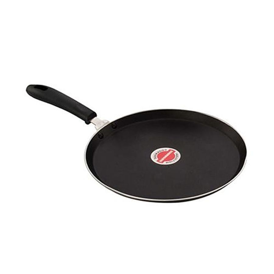 Buy Bergner Ultimate ILag Marble Non Stick Tawa / Dosa Tawa, 28 cm,  Induction Base, Wooden Soft Touch Handle, Food Safe (PFOA Free), Thickness  3.5mm, 1 Year Warranty, Grey Online at Best