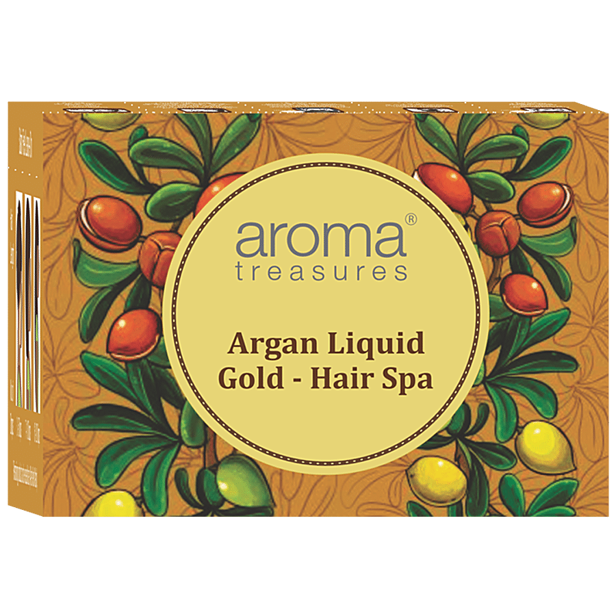 Buy Aroma Treasures Argan-Liquid Gold Hair Spa Online at Best Price of Rs  252 - bigbasket