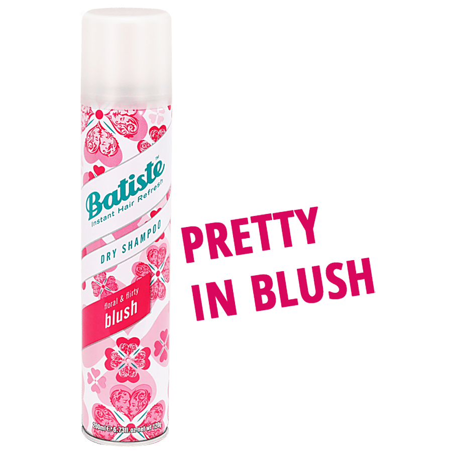 recluta Interrupción orificio de soplado Buy Batiste Dry Shampoo - Blush 200 ml Online at Best Price. of Rs 649 -  bigbasket
