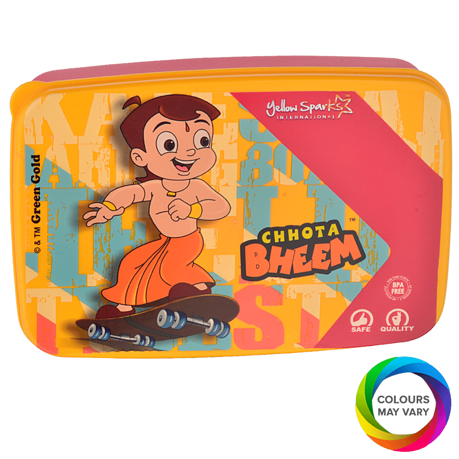 Buy Yellow Spark Chota Bheem Supper Big Lunch Box Assorted Character 2 Pcs  Online At Best Price of Rs 169 - bigbasket