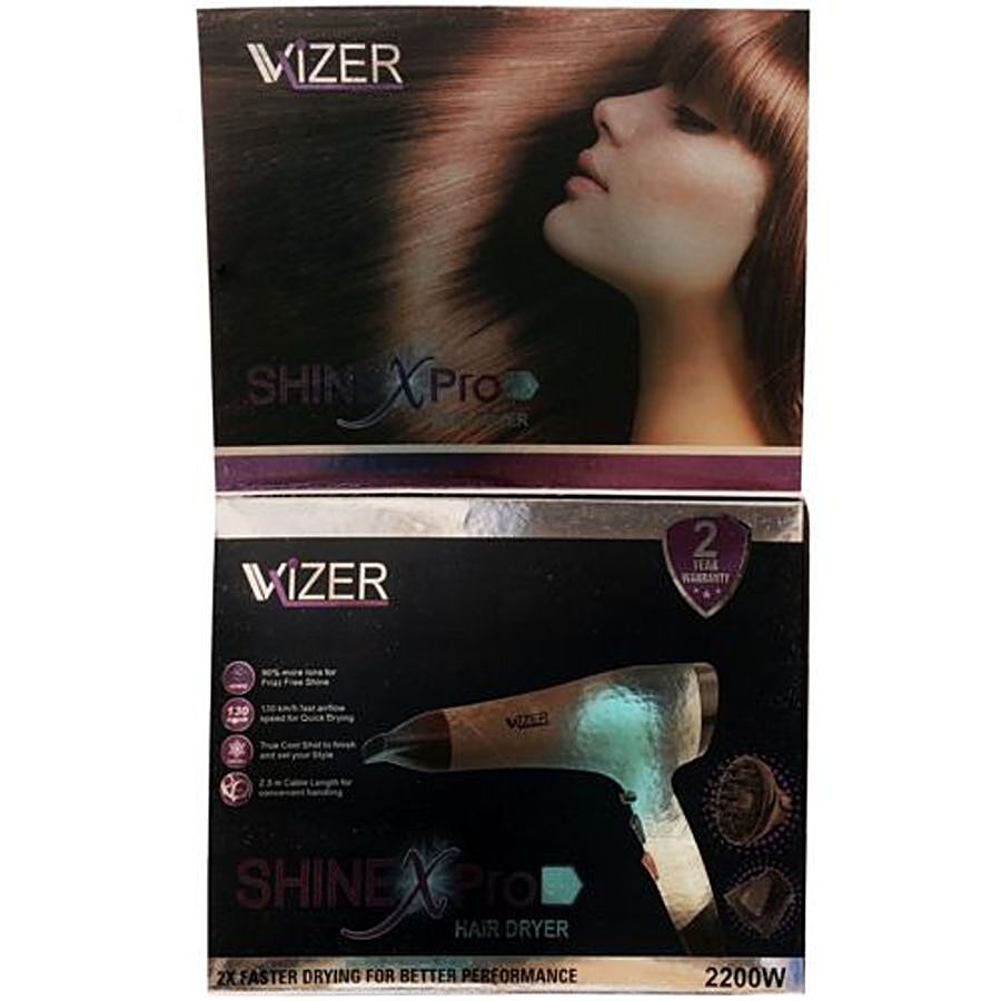 Buy Wizer Shine X Pro Hair Dryer - HD836W Online at Best Price of