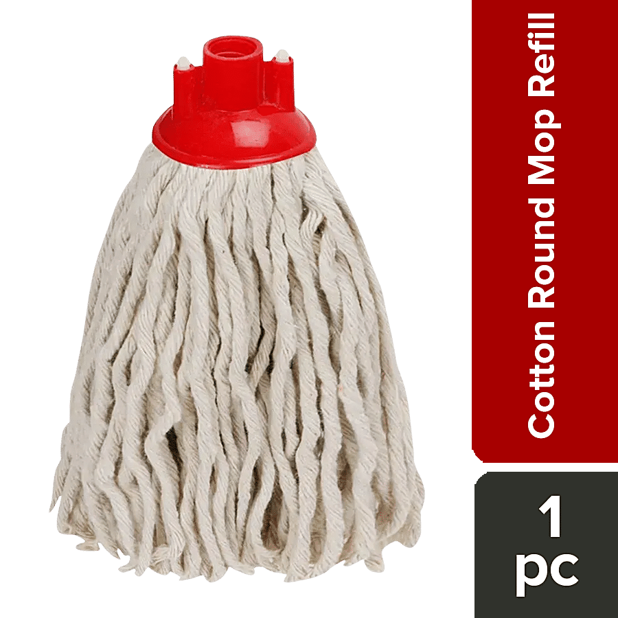 Buy Liao Wet Mop Floor Cleaning Cotton With Steel Stick Medium 1