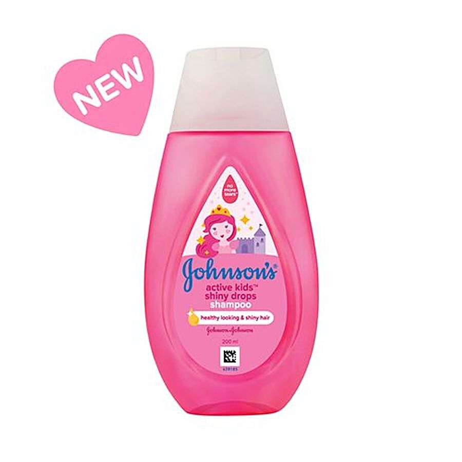 Buy Johnson's Active Kids Shampoo - Shiny Drops With Argan Oil 200