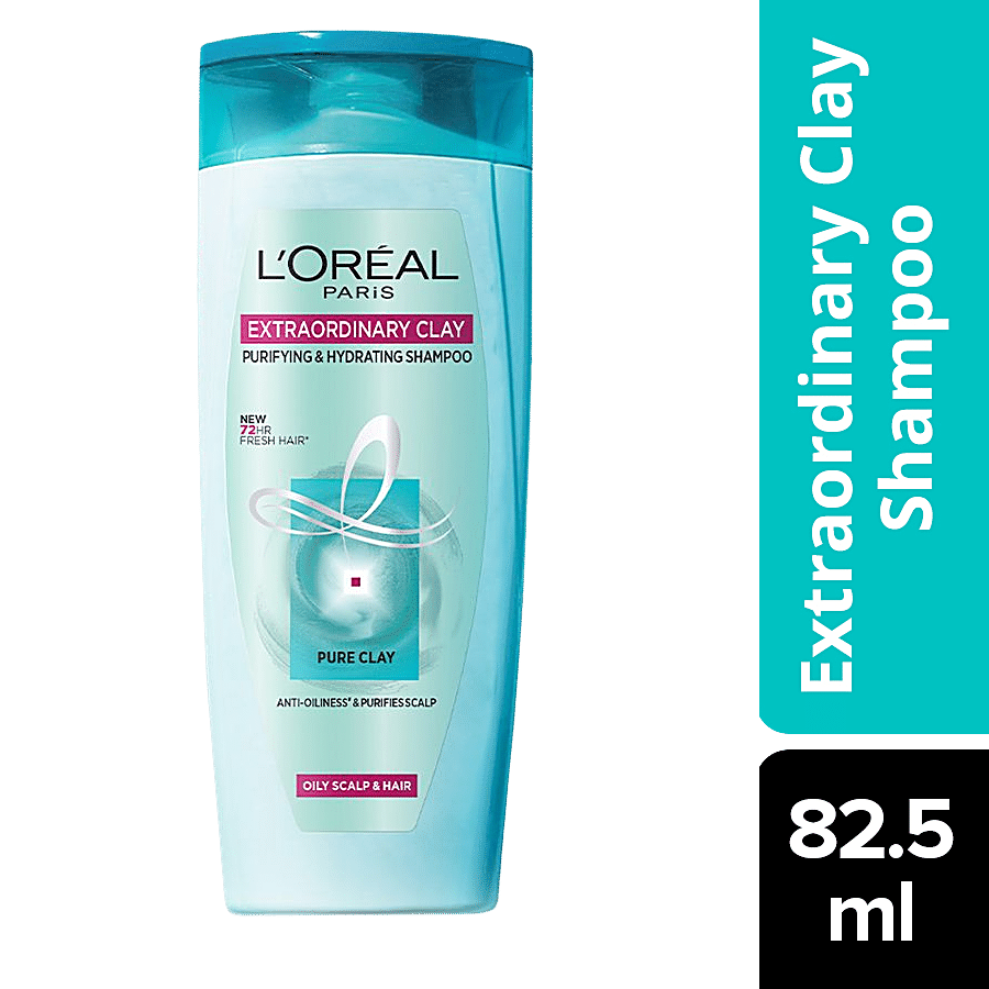Buy Loreal Paris Shampoo Extraordinary Clay 75 Ml Online At Best Price of  Rs 79 - bigbasket