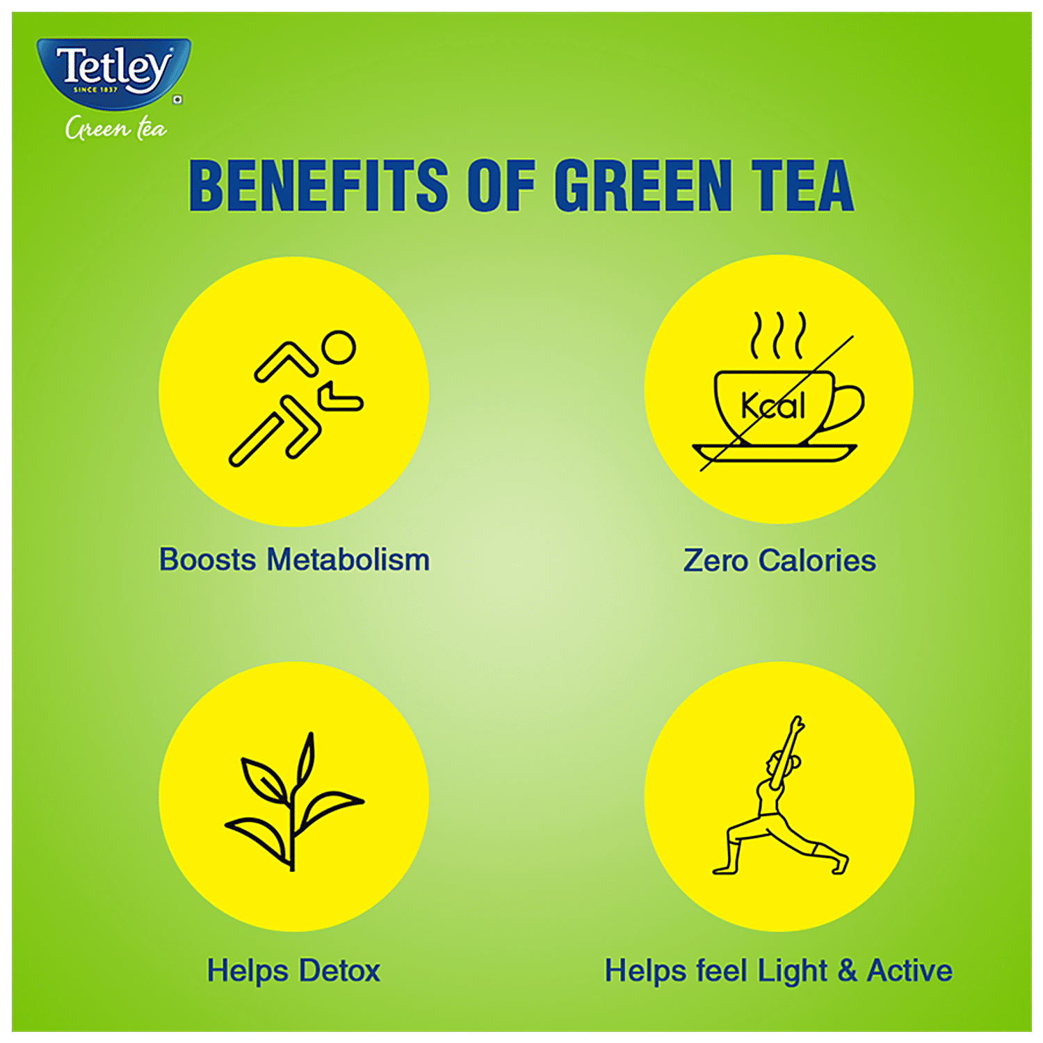 Tetley Green Tea Benefits