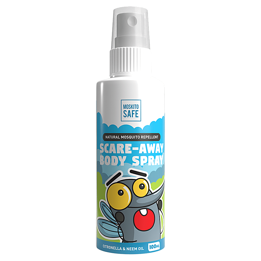 Buy Moskito Safe Mosquito Repellent Spray 100 Natural Alcohol Deet Free 100  Ml Online At Best Price of Rs 199 - bigbasket