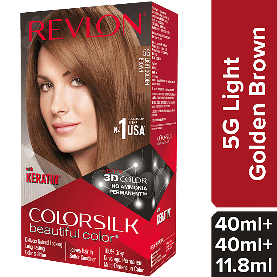 Buy Revlon Colorsilk Hair Color - No Ammonia, With Keratin & 3D Color Gel  Technology Online at Best Price of Rs  - bigbasket