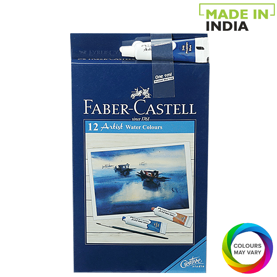 grafiek De daadwerkelijke uitdrukken Buy Faber Castell Artist Water Colour Assorted Colour 12 Pcs Online At Best  Price - bigbasket