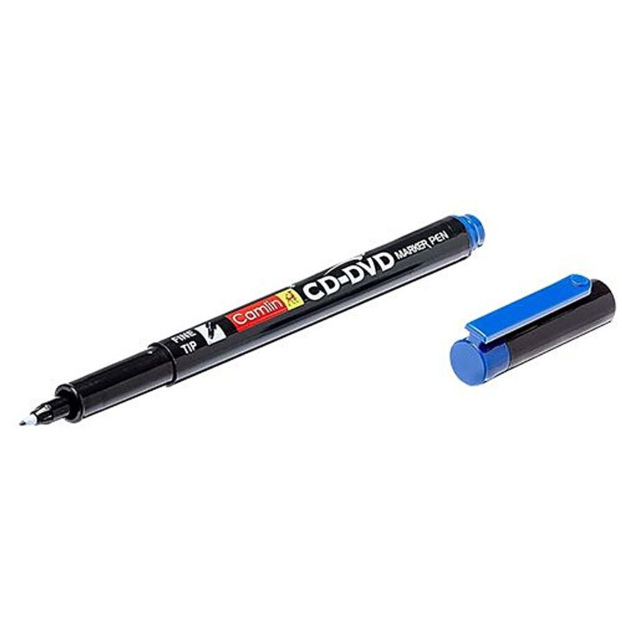 Buy Camlin Kokuyo Marker Pen Blue Ohp 10 Pcs Online At Best Price of Rs 99  - bigbasket