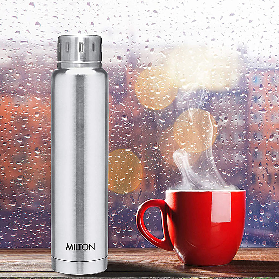 Buy Milton Water Flask - Insulated Thermosteel, Silver, Elfin