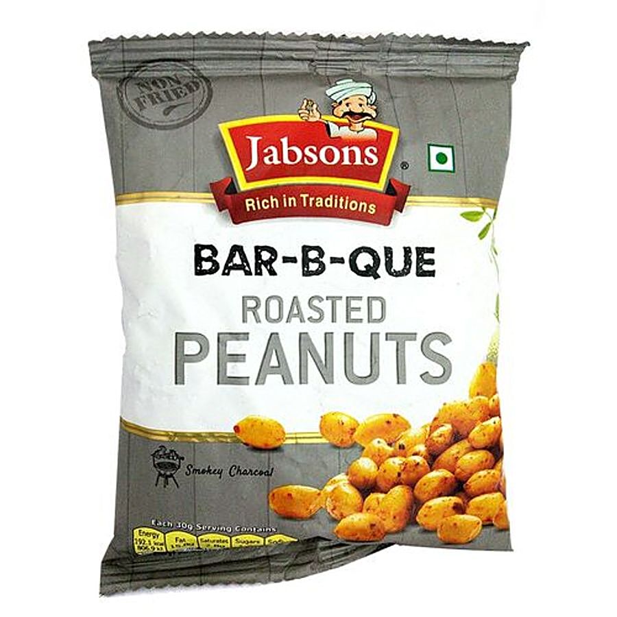 Jabsons Roasted Peanut - Bar-B-Que, 140 g  