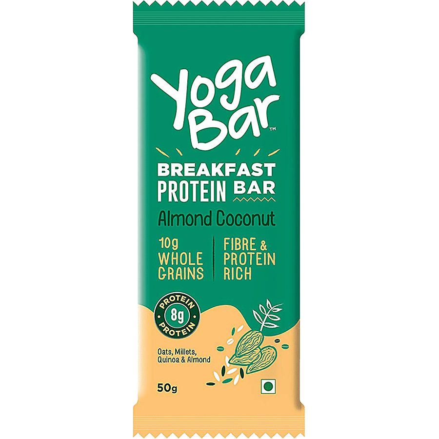 Buy Yoga Bar Breakfast Protein Bar - Apple Cinnamon, Healthy Snack, Rich In  Protein & Fibre Online at Best Price of Rs 48 - bigbasket