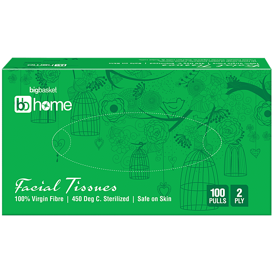 Presto! 2 Ply Facial Tissue Box | Crafted entirely from pure, natural  virgin paper - Pack of 3 (200 Pulls Per Box, 600 Sheets)