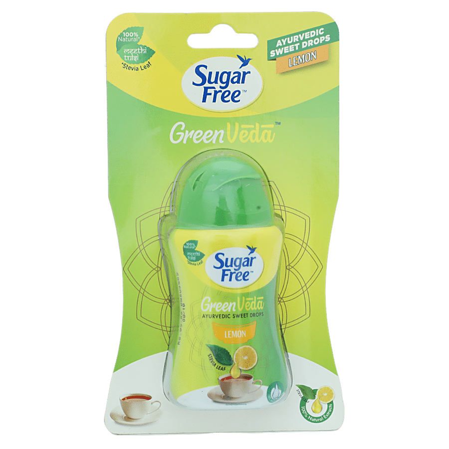 Sugar free Green Veda, Lemon, 50 ml  