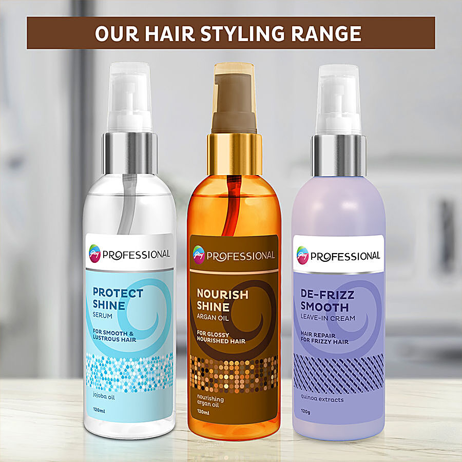 Buy Godrej Professional Nourish Shine Argan Oil - For Glossy & Nourished  Hair, Moisturizes & Nourishes Hair, Rich In Vitamin E & Essential Fatty  Acids Online at Best Price of Rs 990 - bigbasket