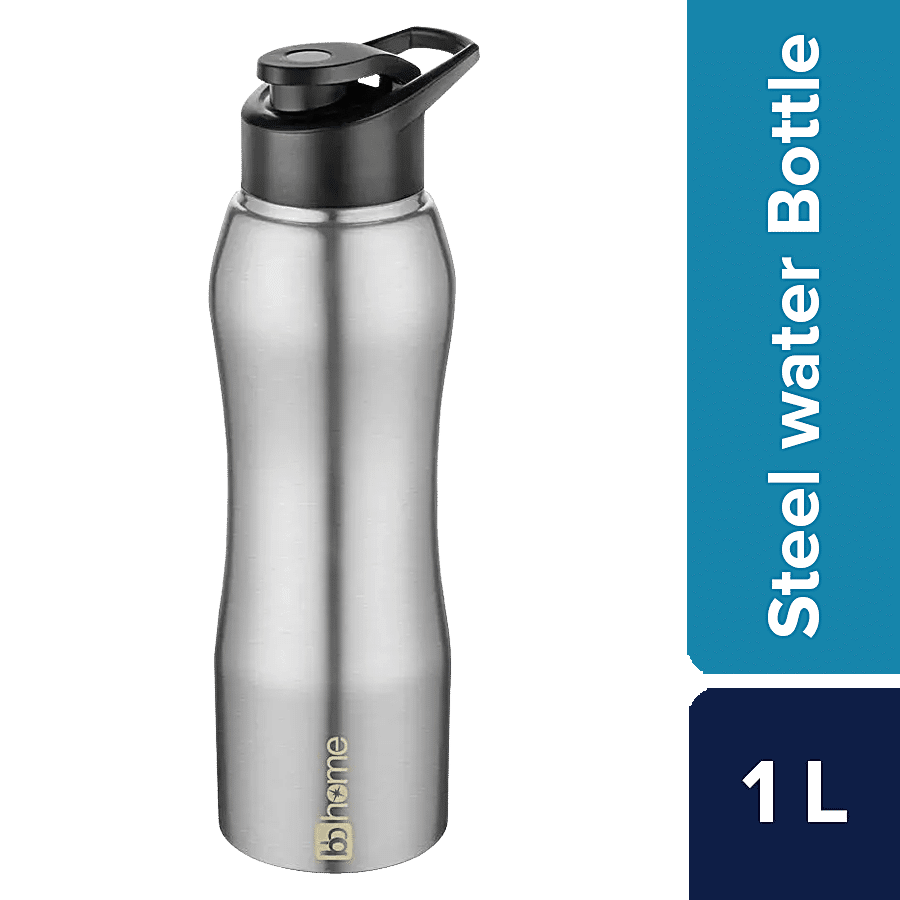 Buy BB Home Trendy Stainless Steel Bottle With Sipper Cap - Steel Matt  Finish, PXP 1002 Dq Online at Best Price of Rs 199 - bigbasket