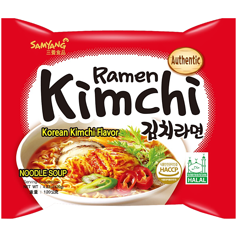 Buy Samyang Ramen Noodle Soup - Kimchi Online at Best Price of Rs 120 -  bigbasket