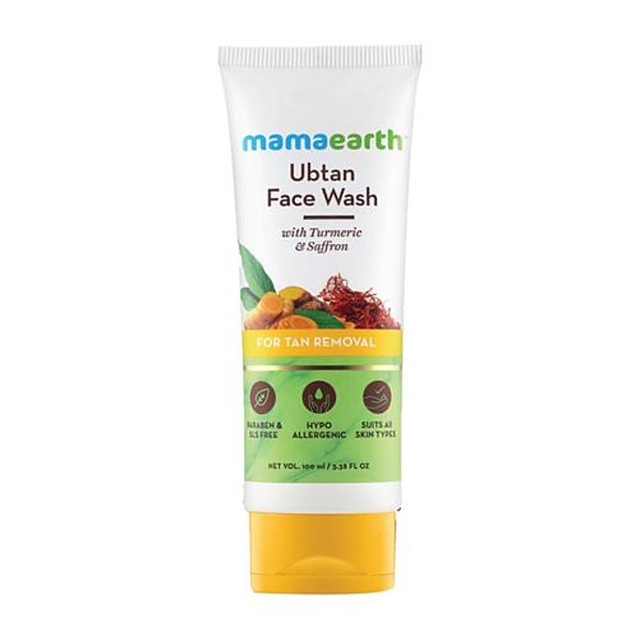 Mamaearth Ubtan Face Wash, 100 ml  